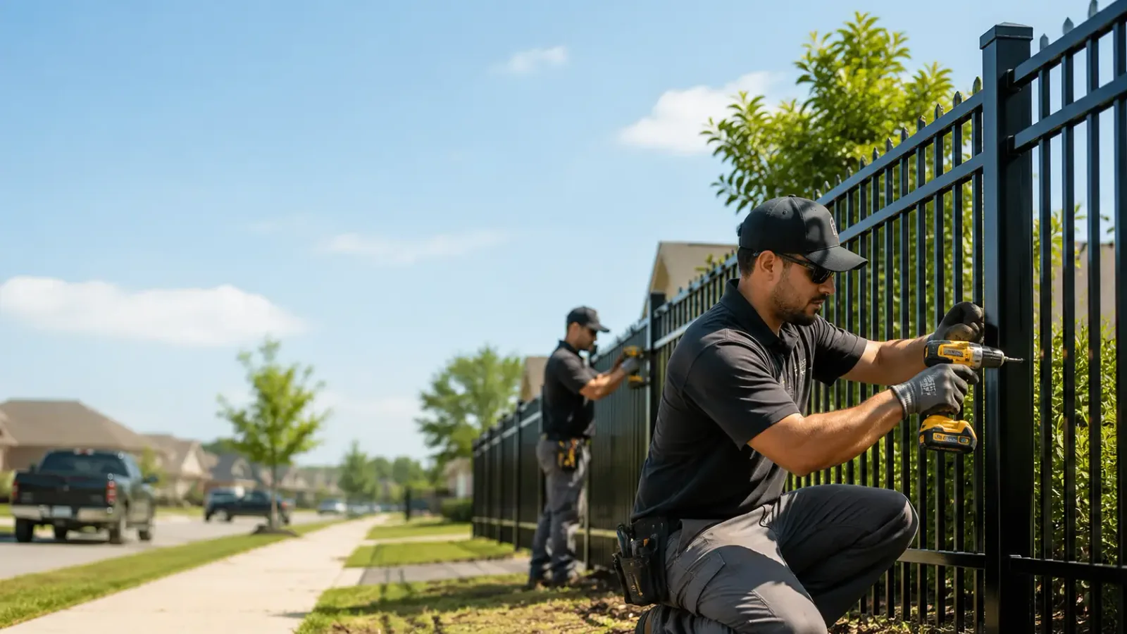 Metal Fence Installation in Hartford, IA
